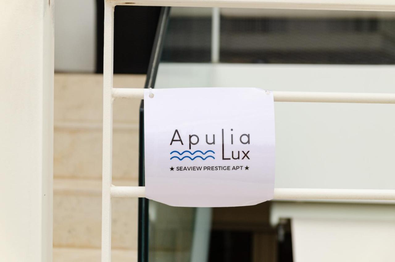 Апартаменты Apulialux Seaview Prestige Apt / Jacuzzi + Parking Полиньяно-а-Маре Экстерьер фото